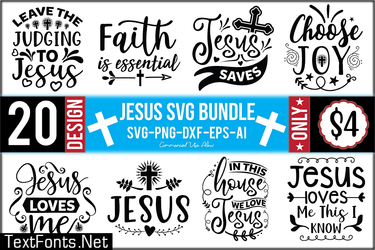 Jesus SVG Bundle