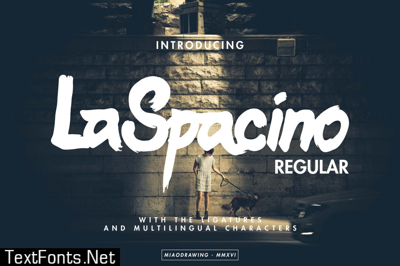 LaSpacino Typeface 491699