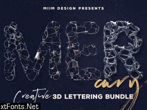 Mercury – 3D Lettering