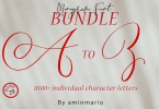Monograms Bundle from a to Z