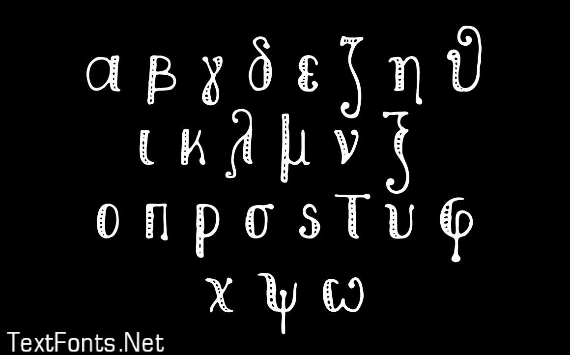 Nikolaidis Handwrinting font 671964