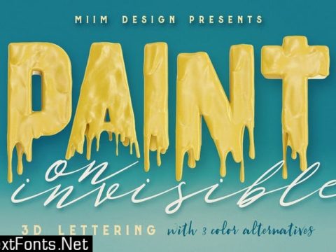 Painting On Invisible - 3D Lettering