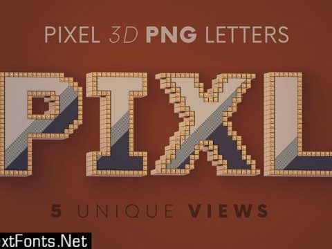 Pixel - 3D Lettering