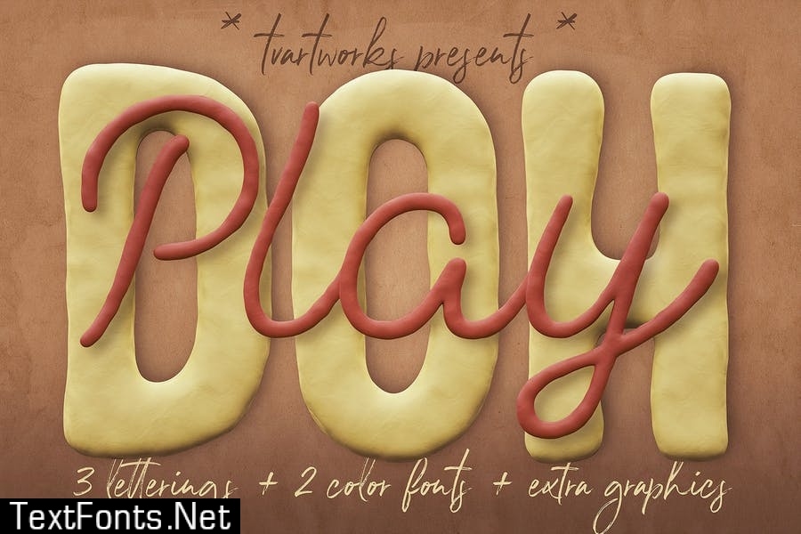 Play-Doh Lettering Duo