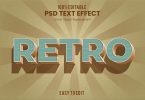 Retro 3D Text Effect