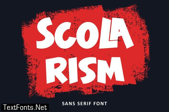 Scolarism - Sans Serif Font