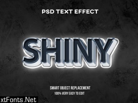 Shiny text effect 62MUWLH