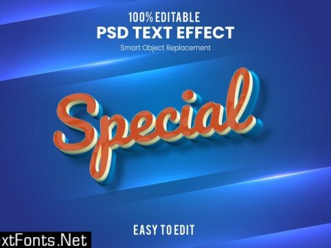 Special - 3D Text Effect