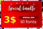 Special Bundle of Lovely Fonts