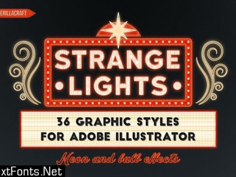 Strange Lights for Adobe Illustrator