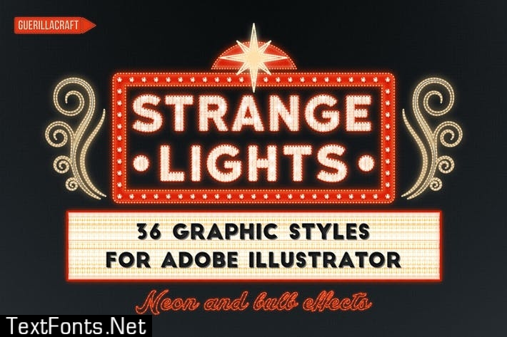 Strange Lights for Adobe Illustrator