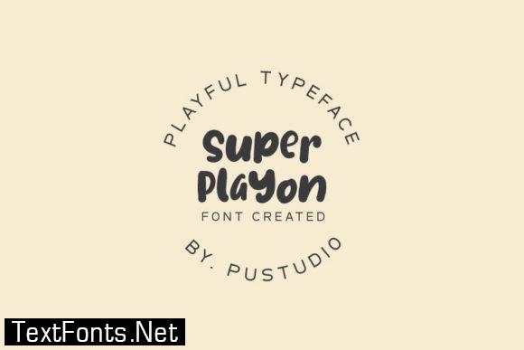 Super Playon Font