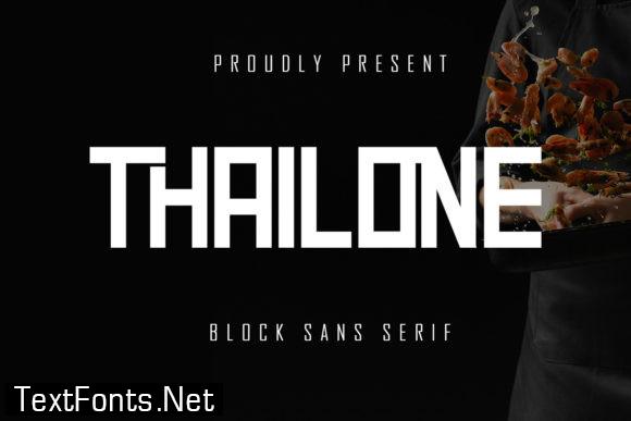 Thailone Font