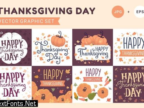 Thanksgiving Day illustrations