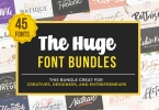 The Huge Font Bundle