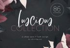 The Luscious Font Collection 4148635