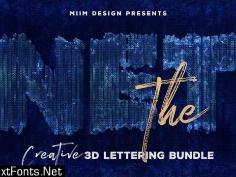 The Net – 3D Lettering