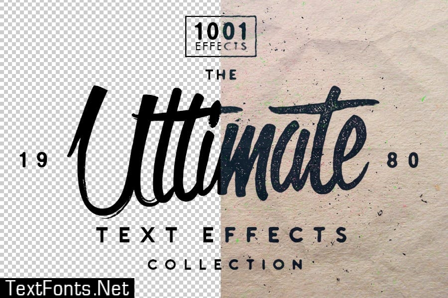 The Ultimate 1001 Text Effects