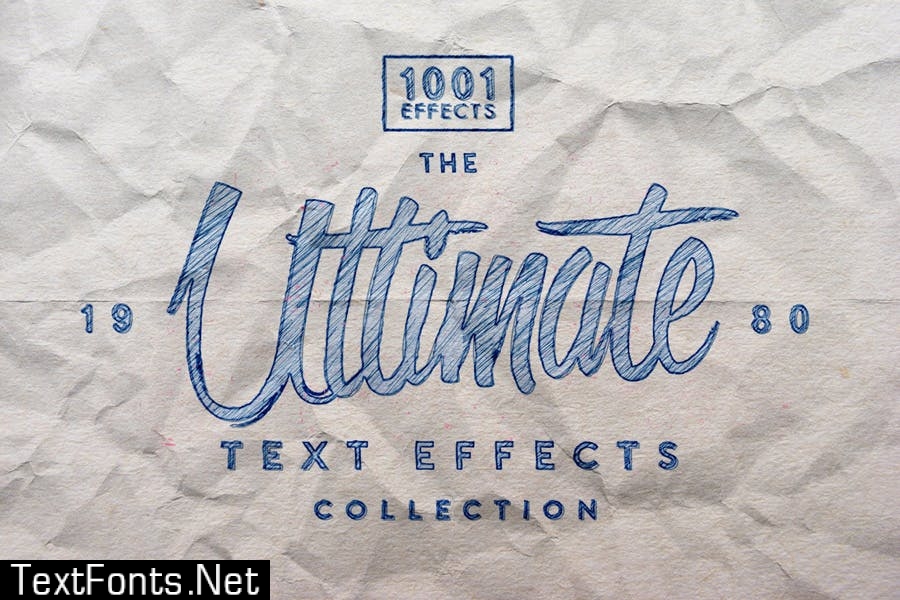 The Ultimate 1001 Text Effects