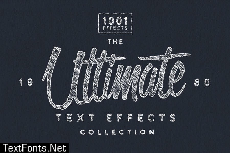 The Ultimate 1001 Text Effects