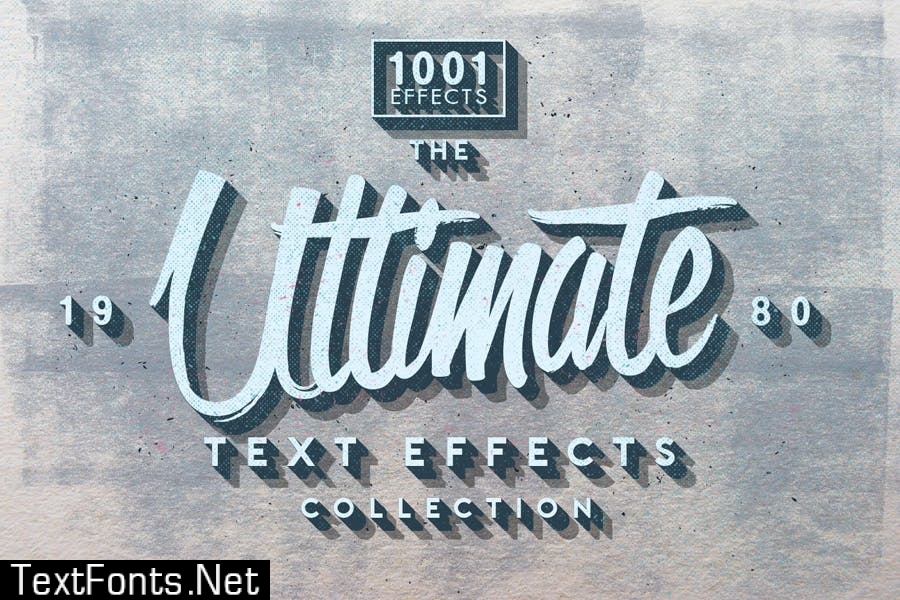 The Ultimate 1001 Text Effects