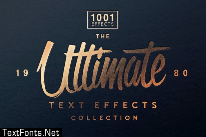 The Ultimate 1001 Text Effects