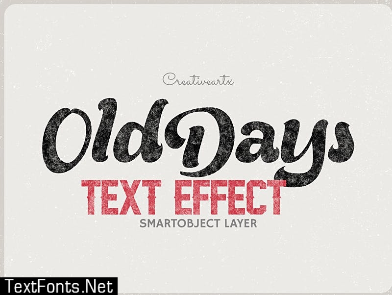 Vintage Retro Text Effects