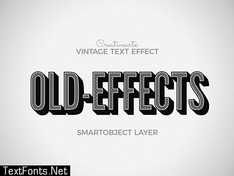 Vintage Retro Text Effects