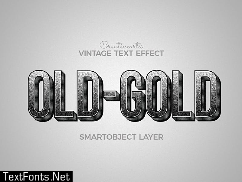 Vintage Retro Text Effects