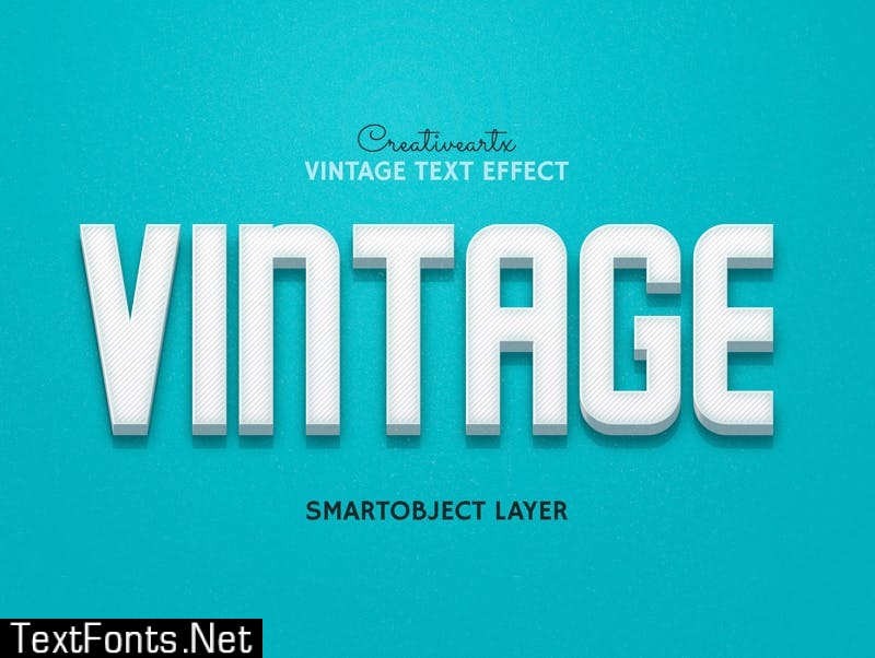 Vintage Retro Text Effects