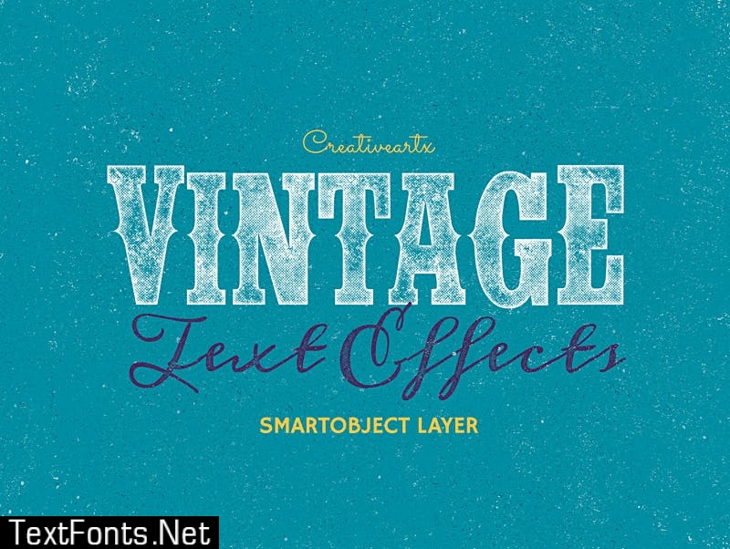 Vintage Retro Text Effects