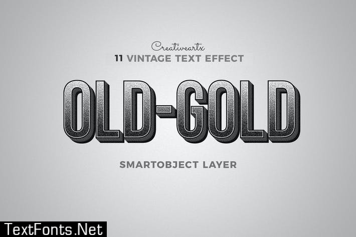 Vintage Retro Text Effects