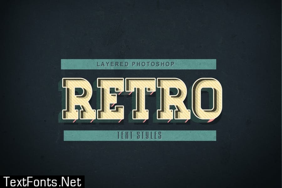 Vintage Text Styles V2