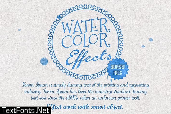 Water Color Effects