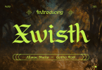 Xwisth Font