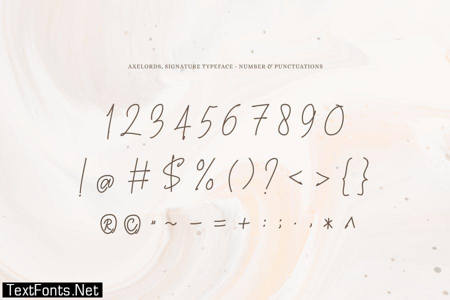 Axelords Font