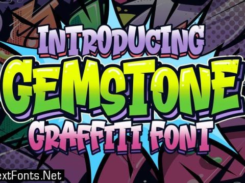 Gemstone Graffiti Font