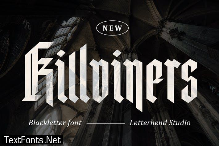 Killviners - Modern Blackletter Font