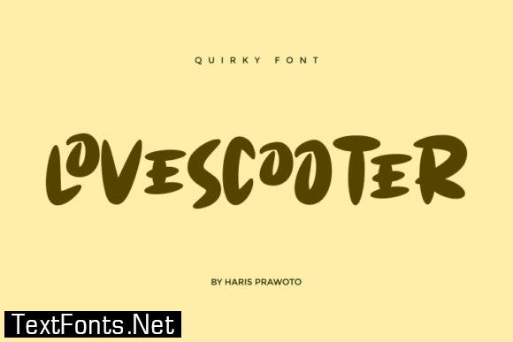 Lovescooter Font