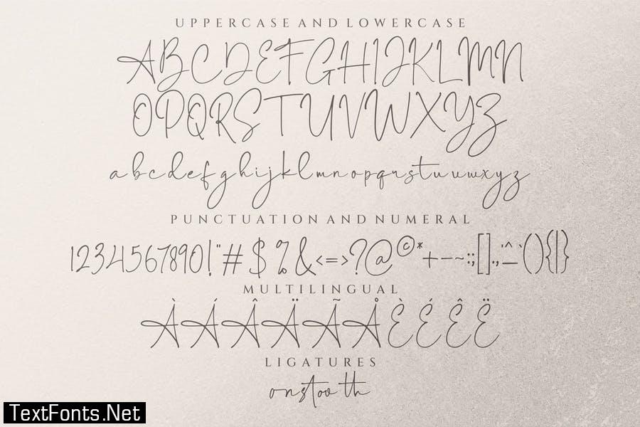 Sabila Renytha Signature Font