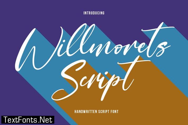 Willmorets Script Font