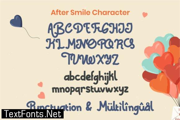 After Smile Font