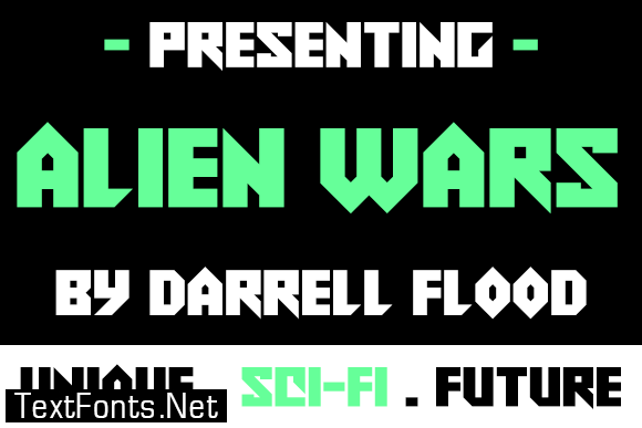 Alien Wars Font