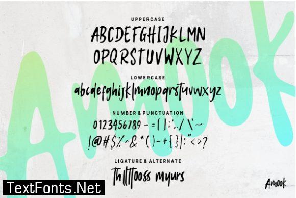 Amook Font