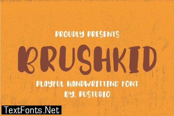 BrushKid Font