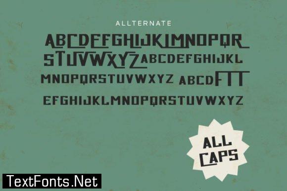 Craftypan Font