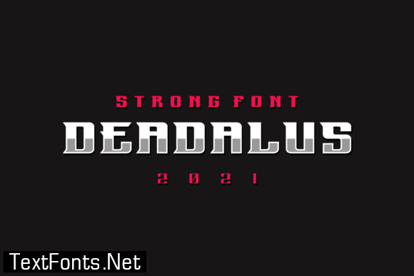 Deadalus Font