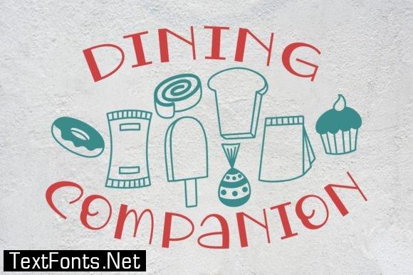 Dining Companion Font