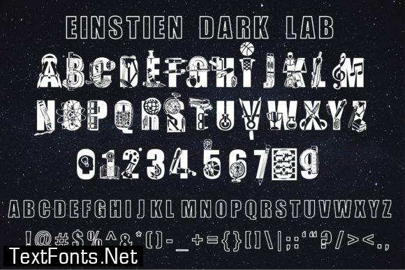 Einstein Lab Font