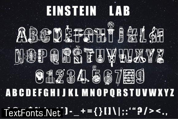 Einstein Lab Font